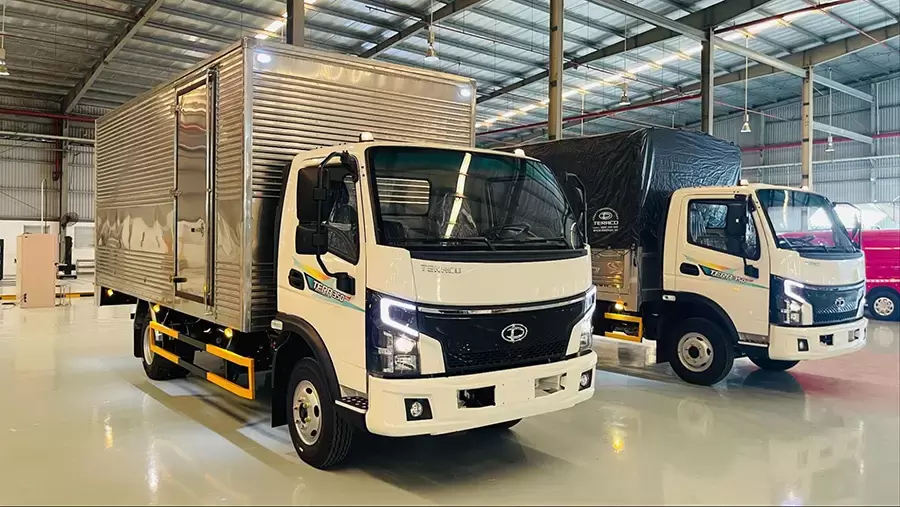 Tera350 Plus thùng kín phục vụ vận chuyển đa dạng hàng hóa