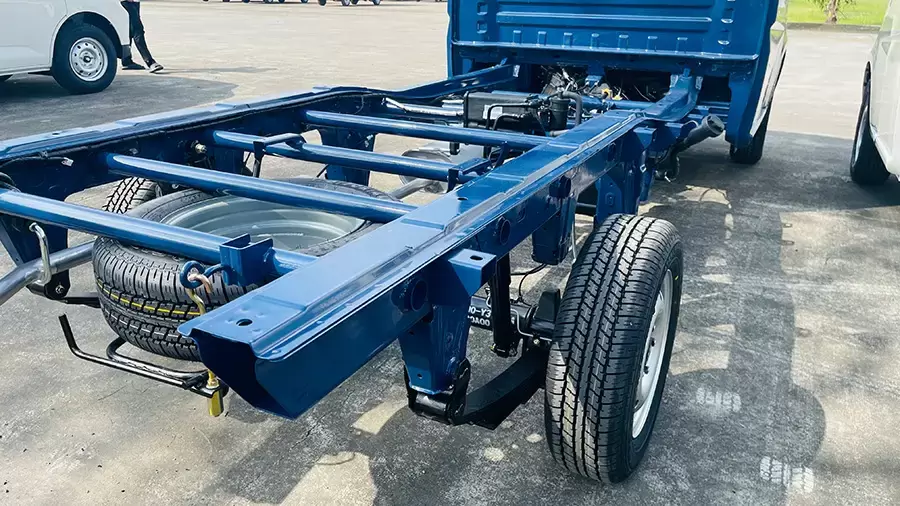 Tera Star vận hành trên nhiều địa hình nhờ khung gầm chắc chắn và truyền động ổn định