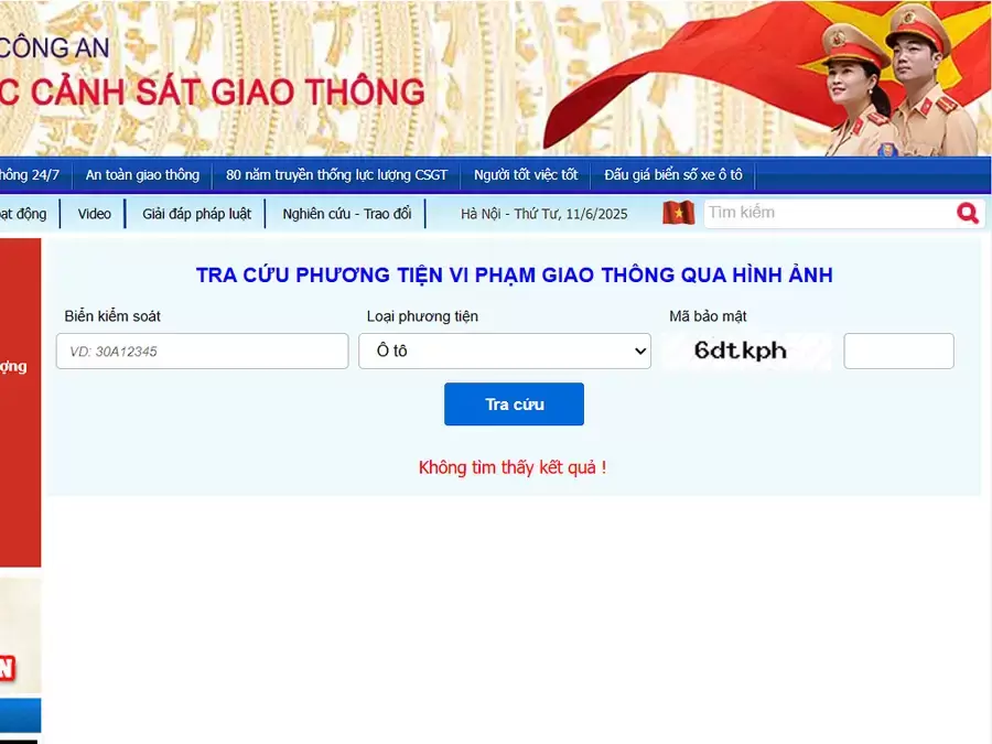 Cách tra cứu phạt nguội xe ô tô toàn quốc cập nhật mới nhất