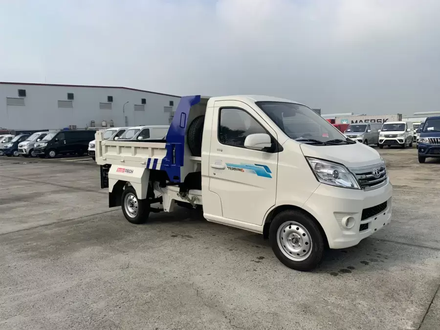 Xe ben 1 tấn ít bị cấm tải