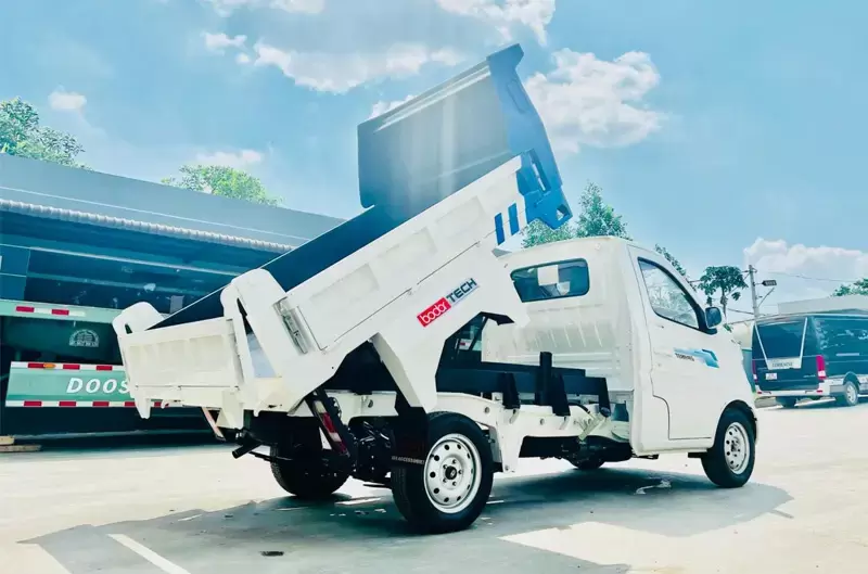 Xe ben 1 tấn: Lựa chọn tối ưu cho công trình nhỏ và vừa