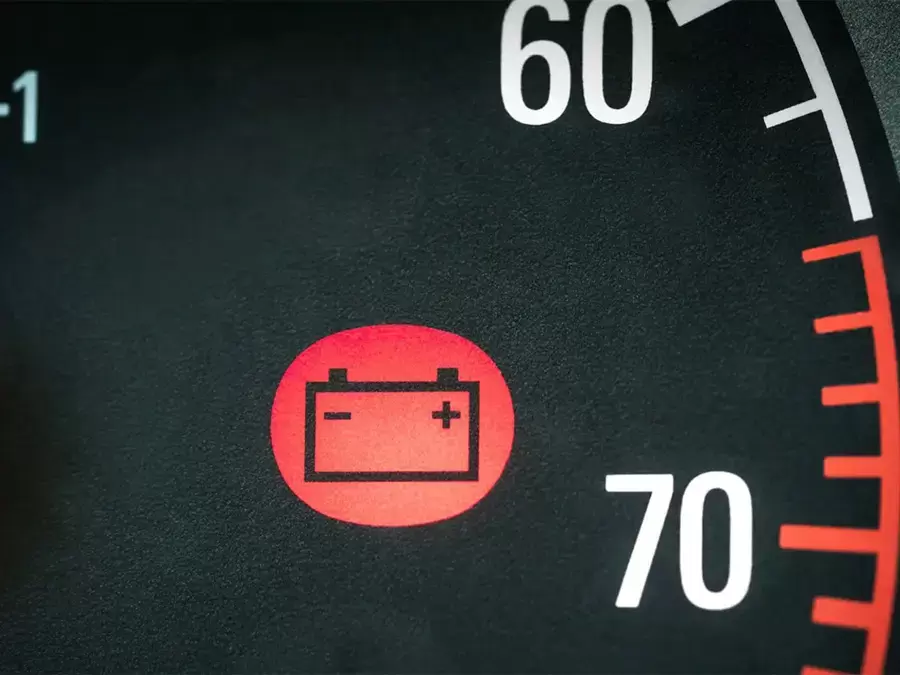 Ký hiệu báo lỗi ắc quy trên ô tô