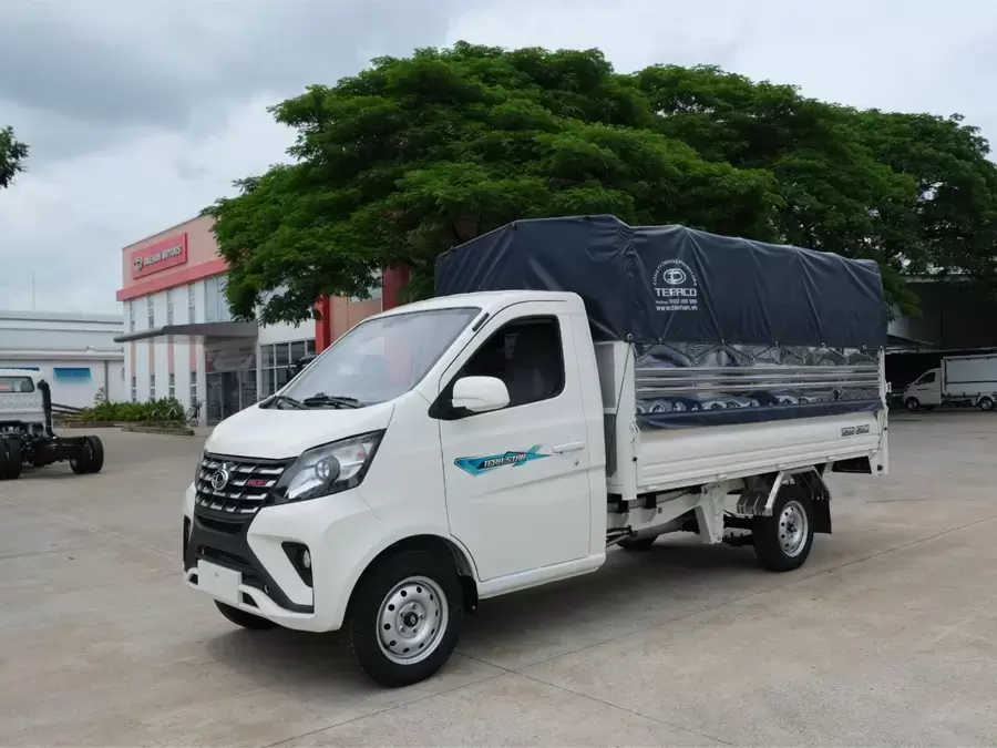 Thùng bạt lửng mở bửng