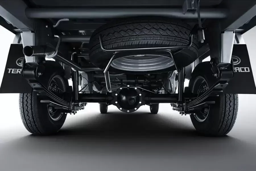 Tera Star Plus được trang bị khung gầm chắc chắn, đảm bảo độ ổn định khi vận hành