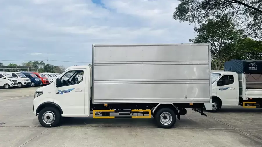 Thùng kín có thiết kế kín hoàn toàn và an toàn cao cho hàng hóa