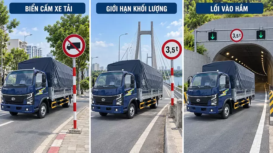 Khung giờ chung không thay thế biển báo trên từng tuyến