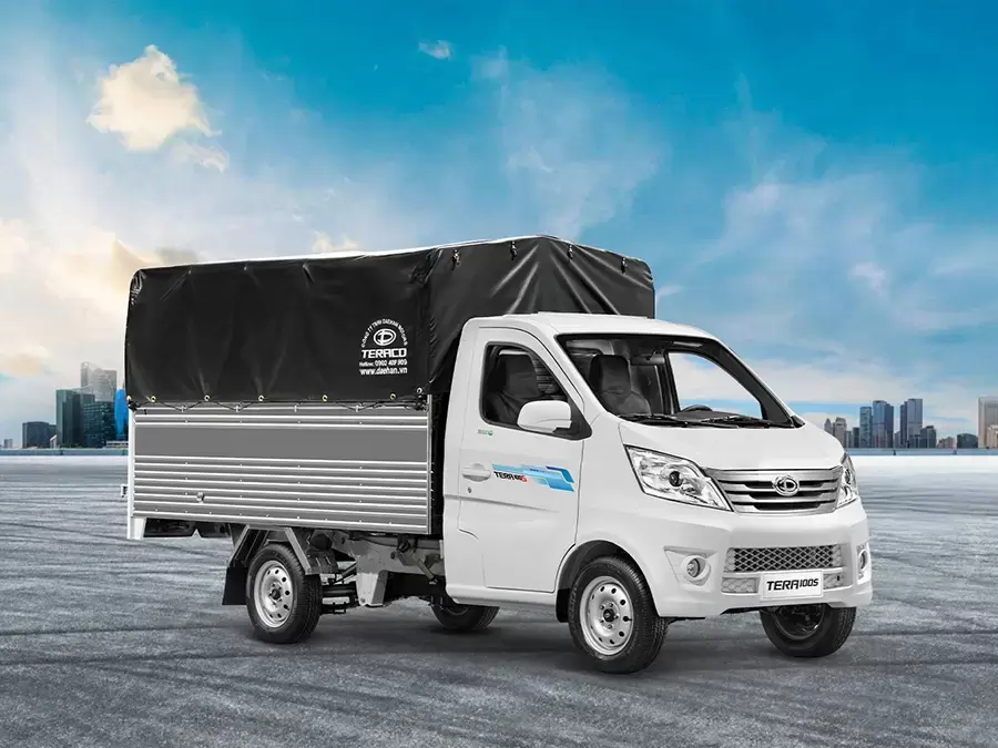 Tera100S - Phiên bản xe tải 1 tấn mui bạt tiêu chuẩn