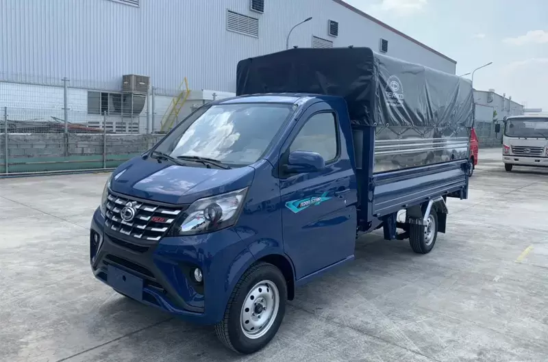 Ưu điểm của xe tải 1 tấn mui bạt trong vận chuyển hàng hóa