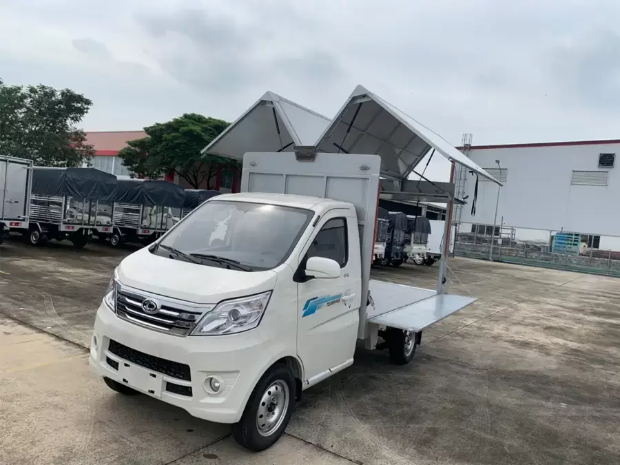 Thùng cánh dơi rất phù hợp cho vận hành nội ngoại thành