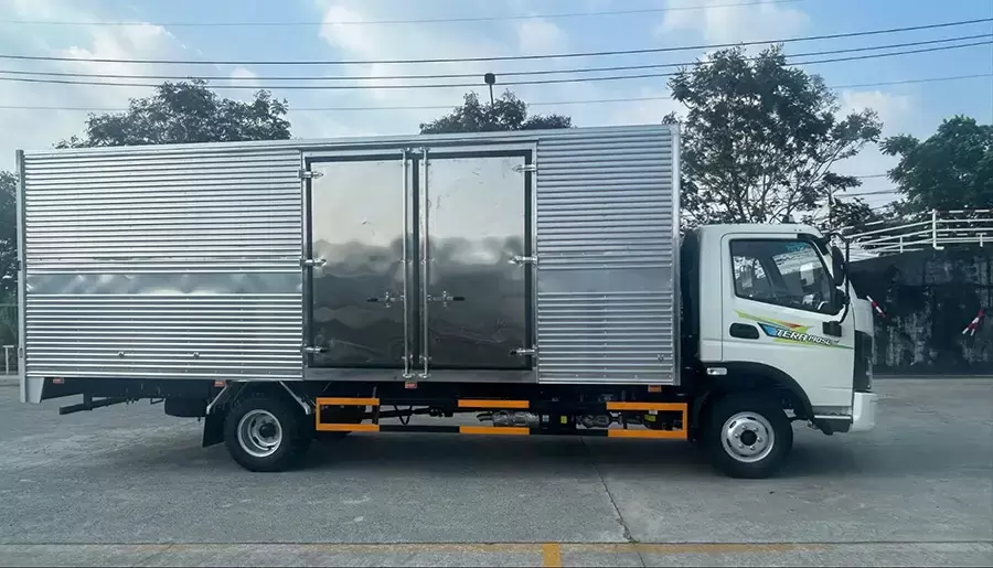 Thùng hàng 6,3 m – Tối ưu cho hàng dài và cồng kềnh