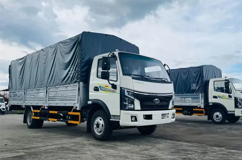 Xe tải 1t9 thùng dài 6m2 - Dòng xe được khách hàng tin tưởng và lựa chọn