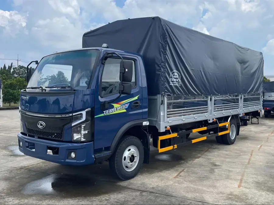 Tera345SL Plus thùng 6,2 m phù hợp với hàng dài và cồng kềnh