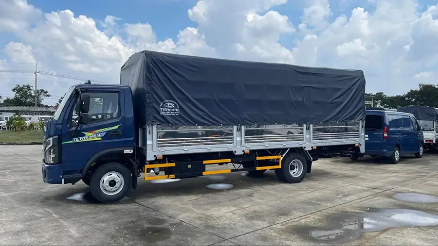Tera350 Plus có tải trọng 3.490 kg và thùng dài 5,2 m