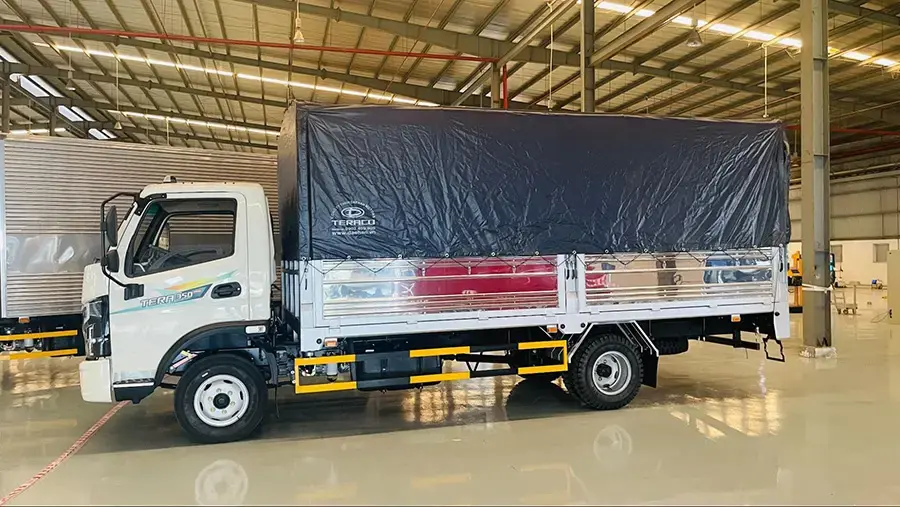 Tera345SL Plus có thùng dài 6,2 m cho hàng cồng kềnh