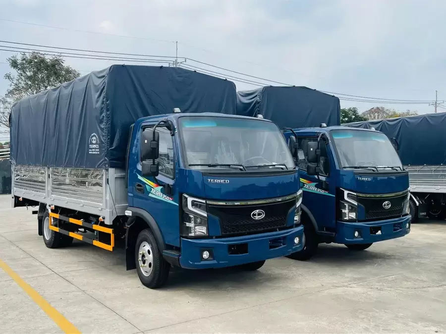 Dòng xe tải 3 tấn rưỡi Teraco hiện có mức giá dao động từ 497 đến 562 triệu