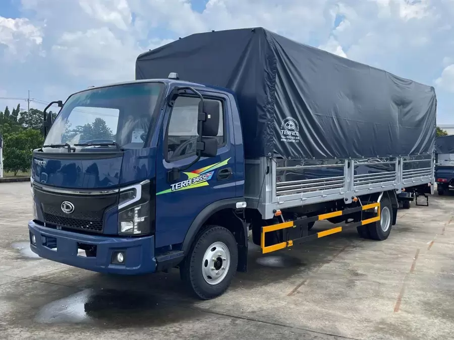 Tera345SL Plus – Thùng dài 6.2m, tối ưu không gian chở hàng