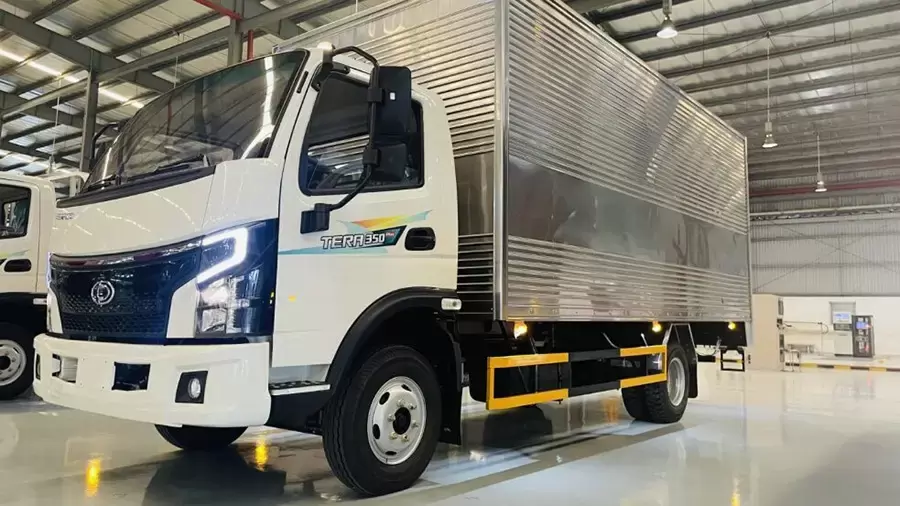 Tera350 Plus có thiết kế cabin vuông khối - mạnh mẽ & hiện đại