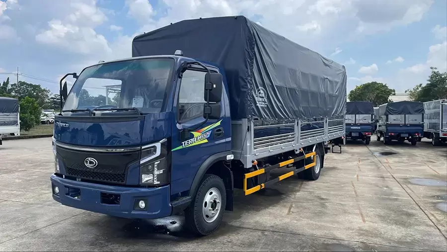 Tera345SL Plus – Thùng dài 6,2 m, chuyên chở hàng dài và cồng kềnh