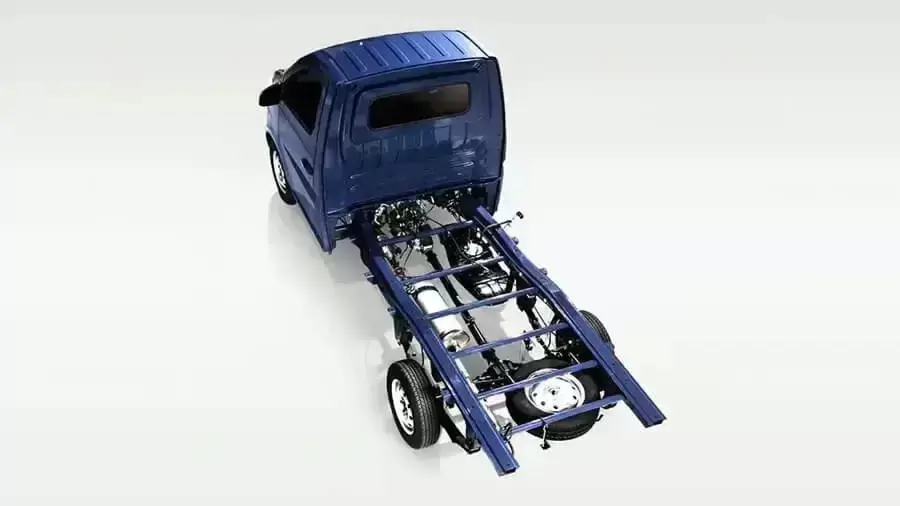 Tera100S sở hữu khung gầm vững chắc