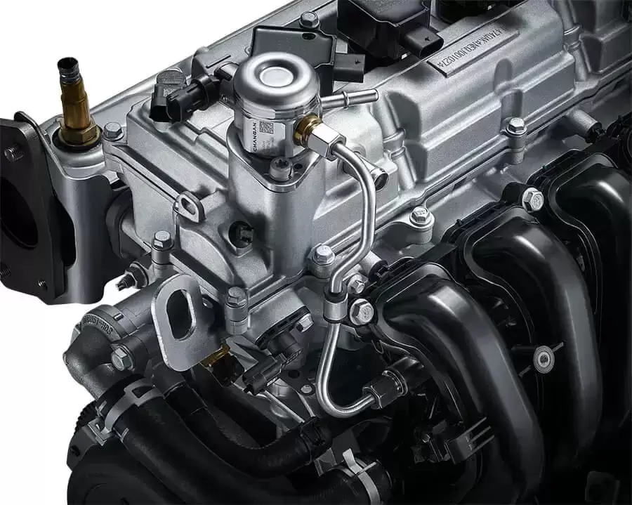 Tera Star được trang bị động cơ xăng 1.5L thế hệ mới