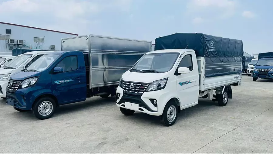 Thiết kế khác nhau giữa xe tải thùng kín và thùng bạt