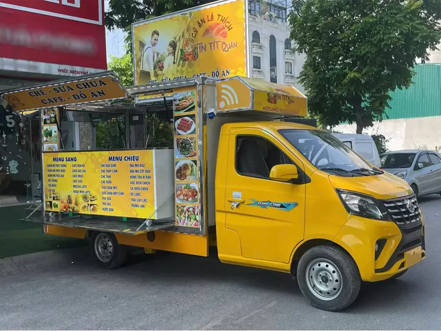 Tera Star thùng cánh chim hiện đại, tiện nghi