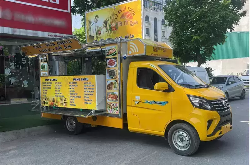 Xe tải bán hàng lưu động cần bao nhiêu vốn ban đầu?