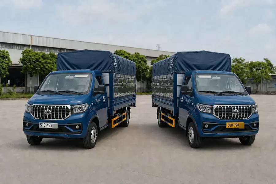 Xe kinh doanh vận tải hàng hóa phải sử dụng biển số vàng