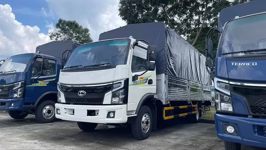 Tera345SL Plus xe thùng dài 6m3 thế hệ mới