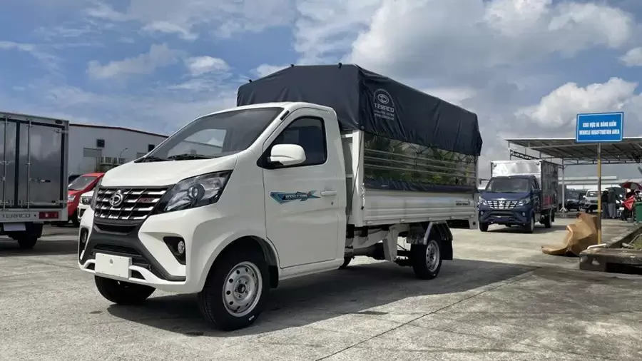 Tera Star & Tera Star Plus có thùng hàng 3.05m, kích thước thùng rộng rãi trong phân khúc