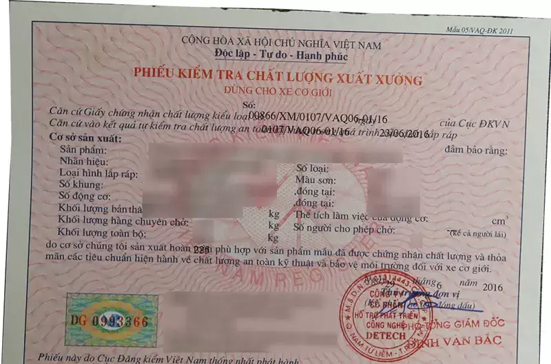 Xe tải hạn sử dụng bao nhiêu năm theo quy định pháp luật