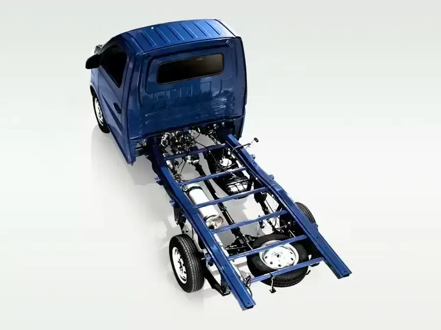 Khung sắt xi cứng cáp của xe tải nhỏ 990kg Tera100S