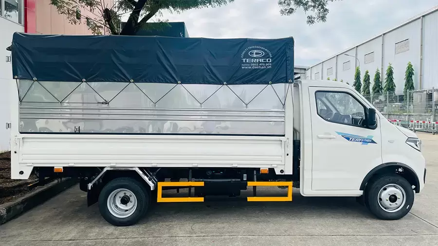Tera150S sở hữu khả năng chở hàng vượt trội nhờ kích thước thùng hàng vượt trội