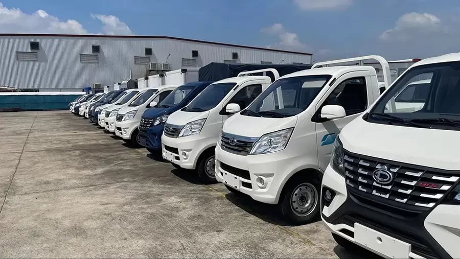 Xe tải Teraco có nguồn gốc xuất xứ từ Hàn Quốc