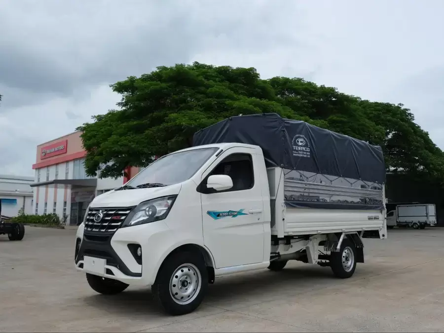 Xe tải thùng bạt 1 tấn Tera Star hiện có giá 268.000.000 VNĐ