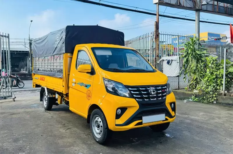 So sánh các mẫu xe tải thùng bạt 1 tấn đáng mua hiện nay