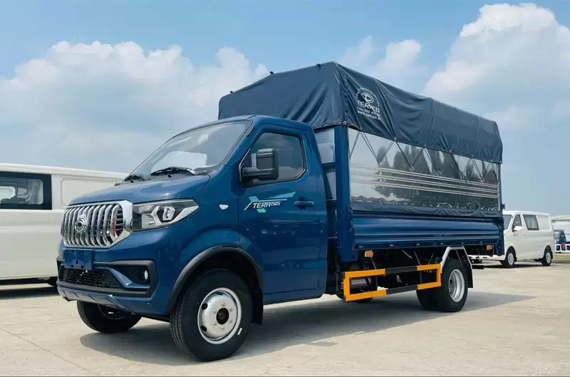 Xe tải thùng bạt nên chọn tải trọng thế nào?