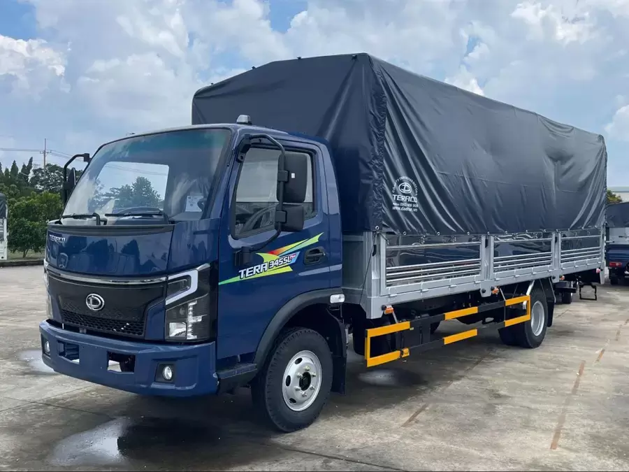 Tera345SL Plus: Xe tải 3.5 tấn thiết kế hiện đại, thùng hàng rộng