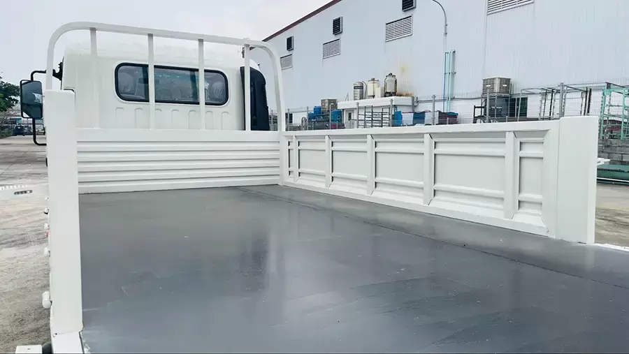 Xe tải thùng lửng dài 6m3 thương hiệu Teraco rộng nhất phân khúc