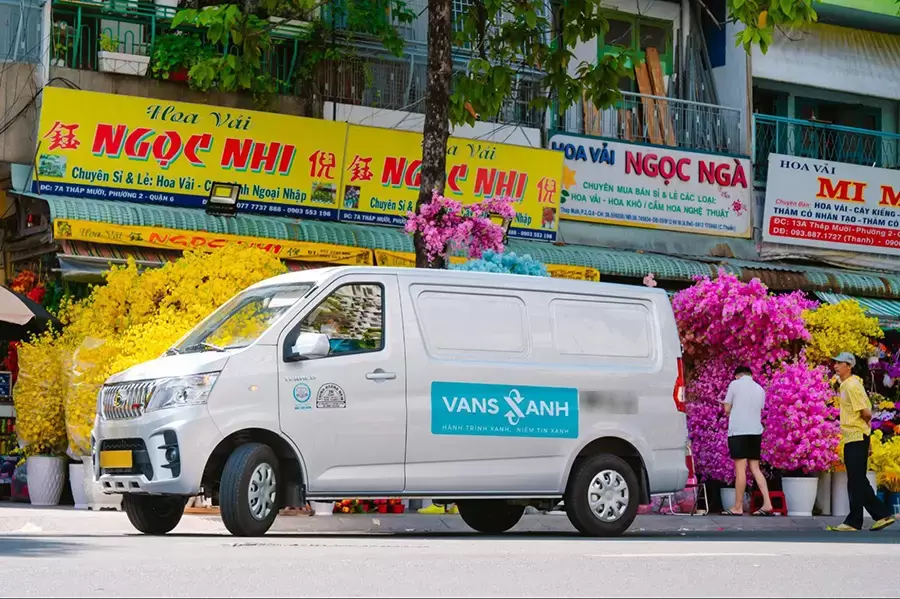Xe van được vào phố mà không lo bị cấm giờ