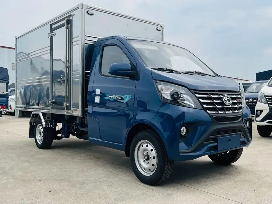 Xe tải 1 tấn cần kiểm tra chiều cao tổng thể của đúng loại thùng