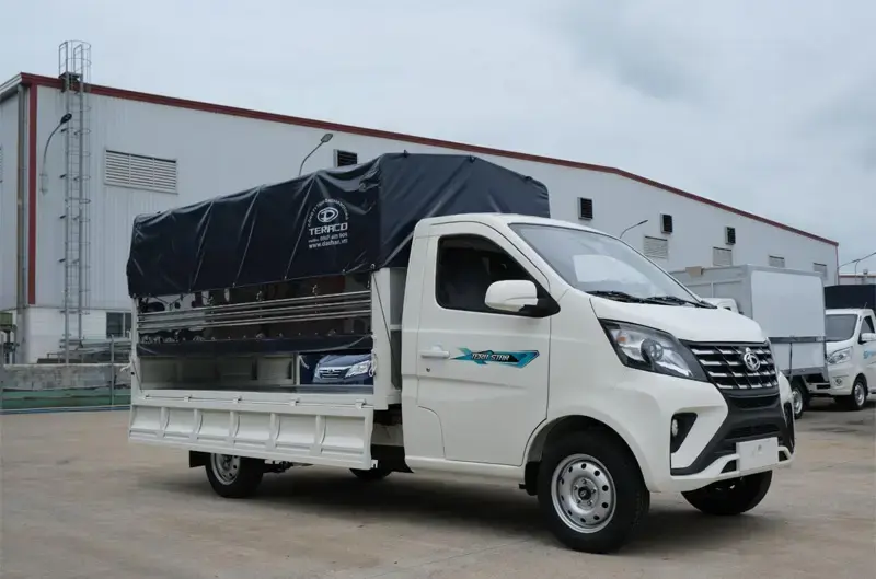 Xe tải vào hầm chung cư nên chọn loại nào?