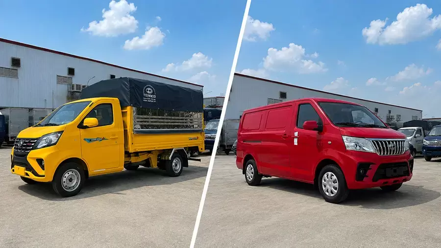 Xe tải nhỏ và xe van tải