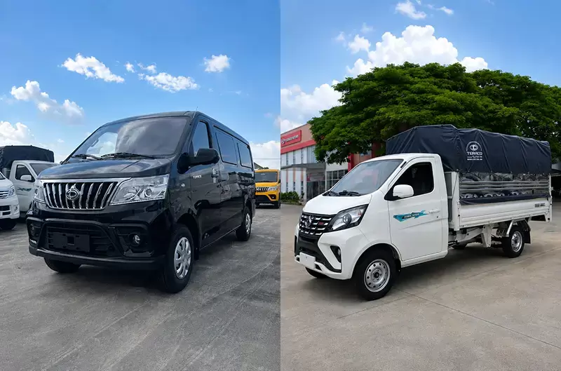 Giải đáp xe van và xe tải khác nhau như thế nào?