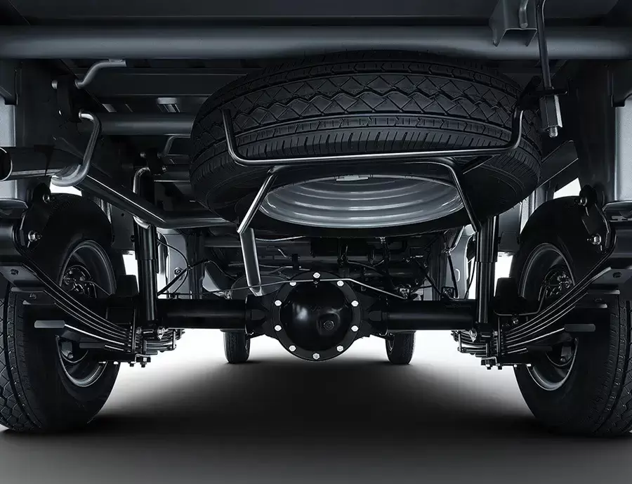 Khung gầm chắc chắn, tối ưu cho khai thác lâu dài