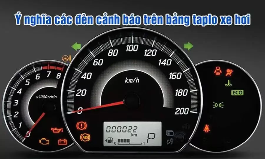 Ý nghĩa các đèn cảnh báo trên bảng táp lô