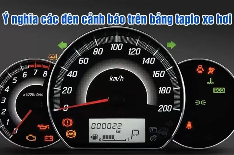 Giải mã ý nghĩa các đèn cảnh báo trên bảng táp lô ô tô